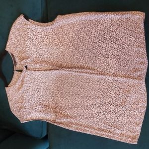 Zara Trafaluc daisy short sleeve blouse